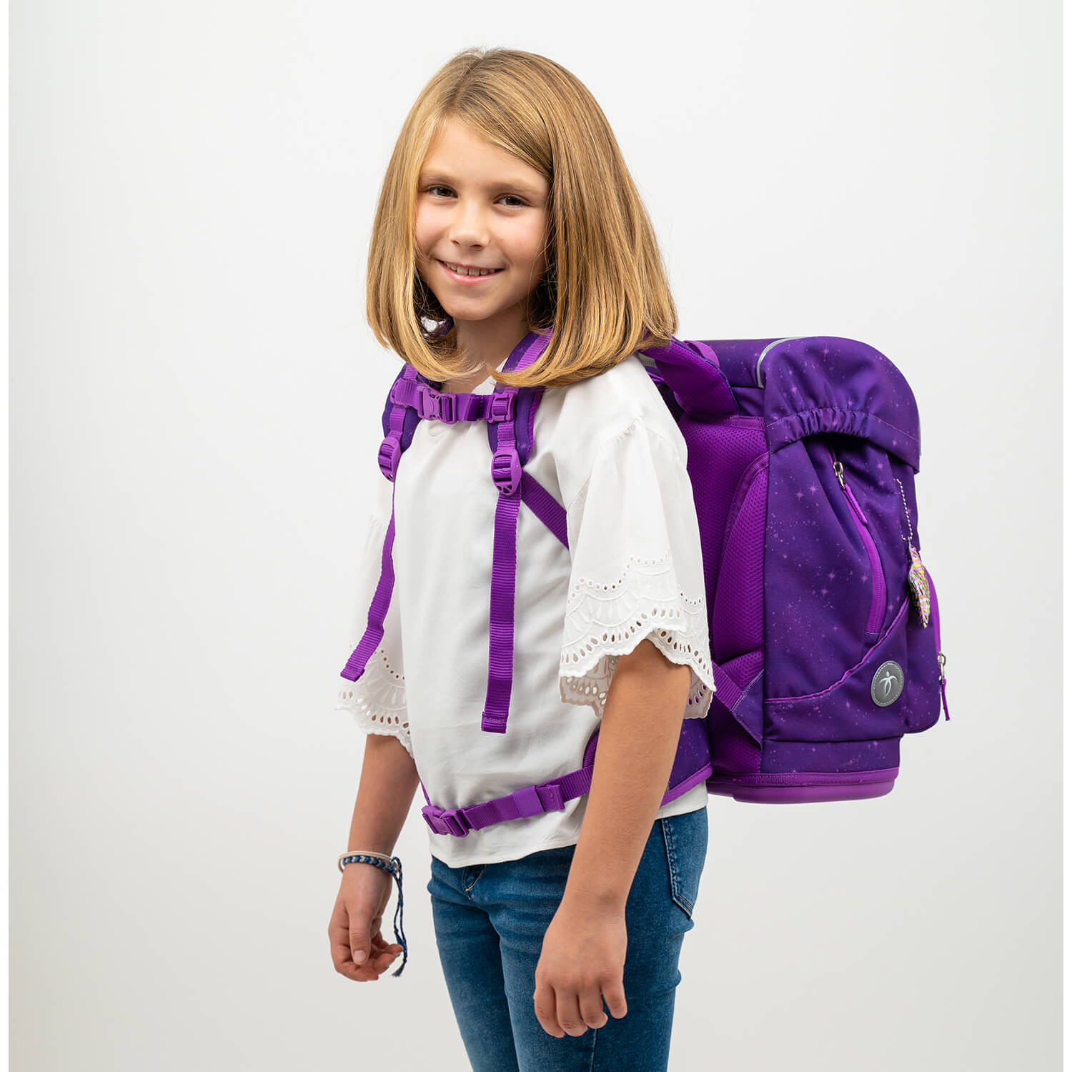 Motion Purple Sky schoolbag set 5 pcs