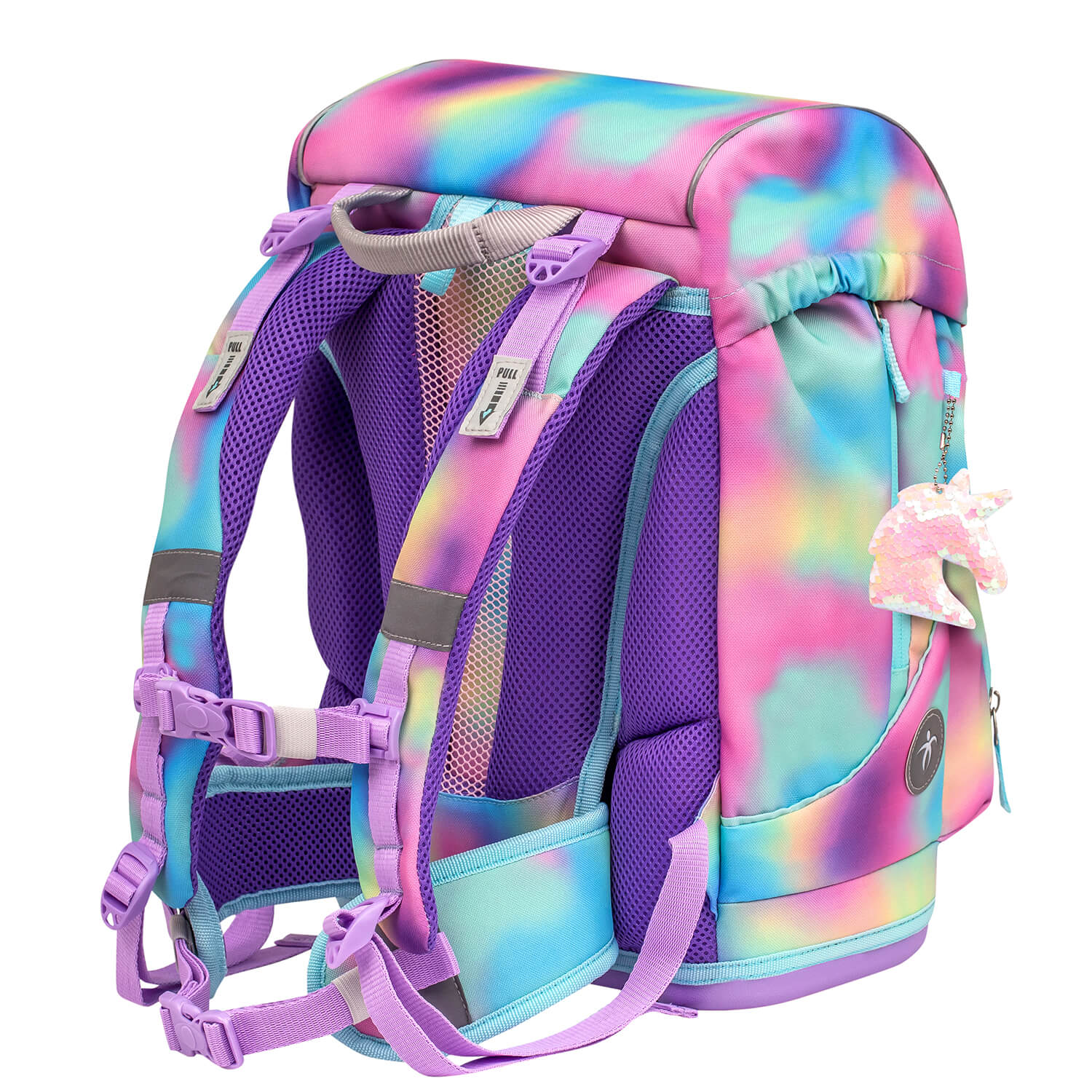 Motion Rainbow Color schoolbag set 6 pcs