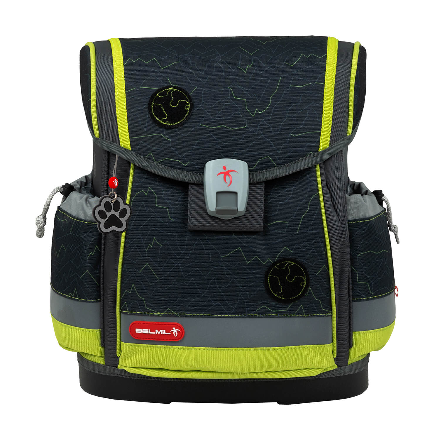 Classy Plus Mountain Lime schoolbag set 5 pcs