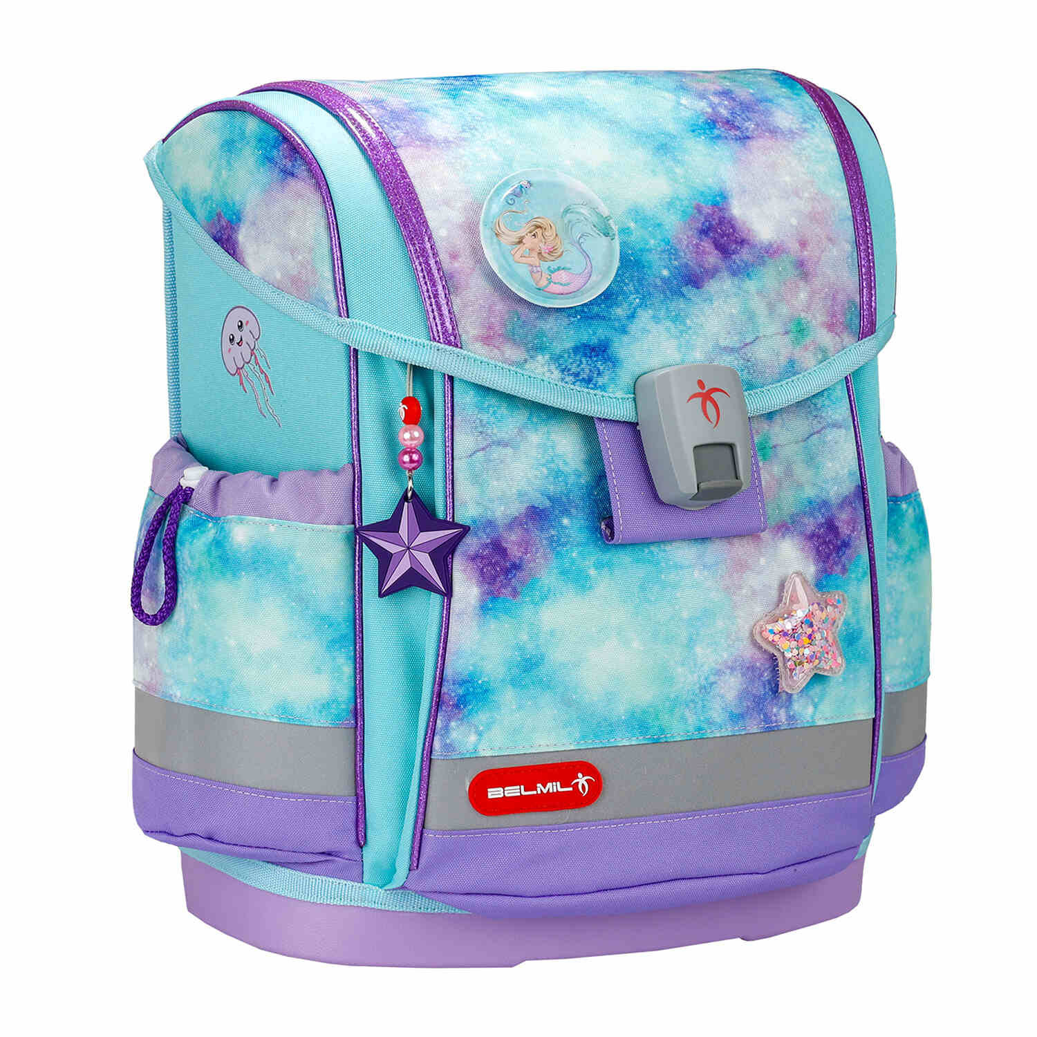 Classy Plus Mermaids schoolbag set 4 pcs.