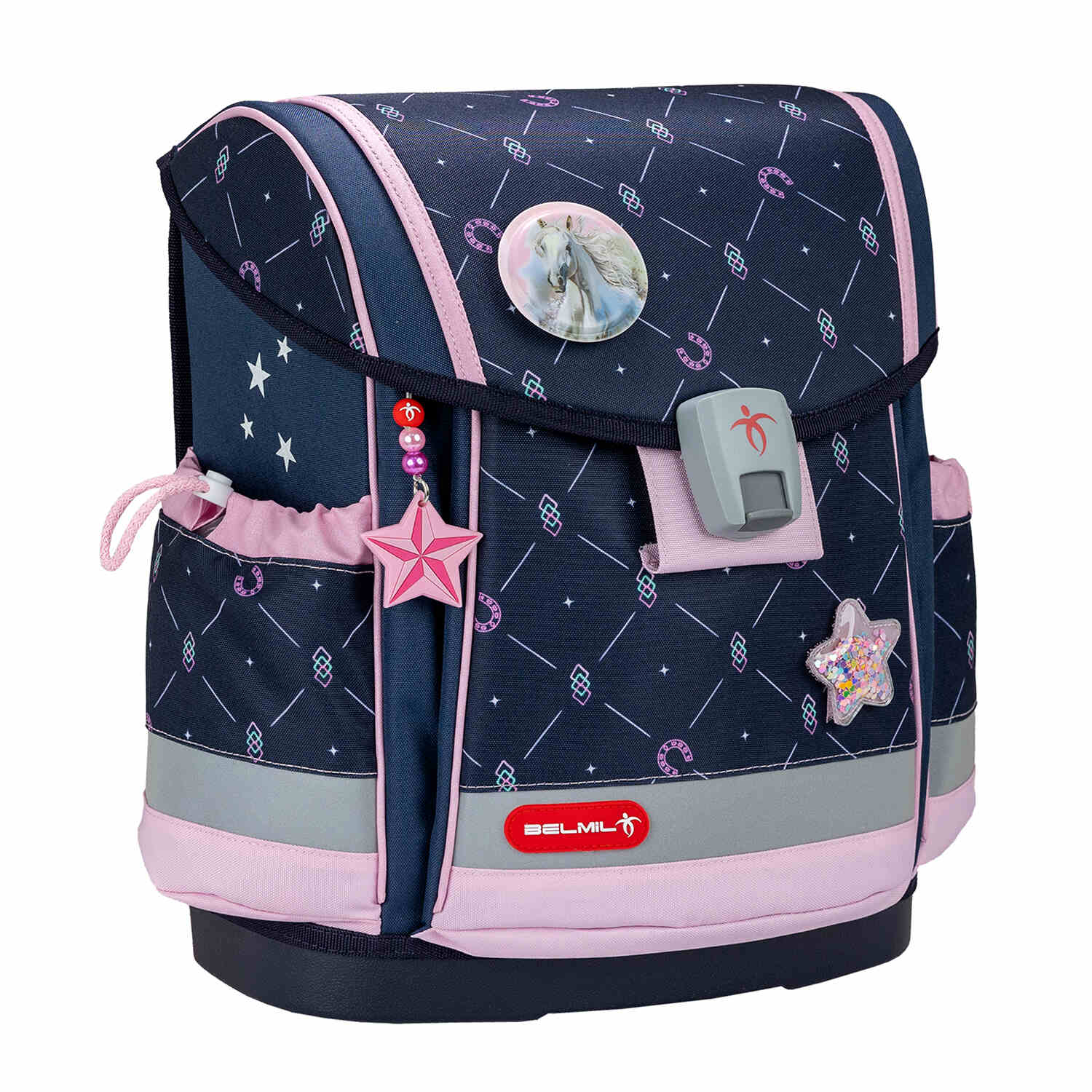 Classy Plus Midnight Gallop schoolbag set 4 pcs.