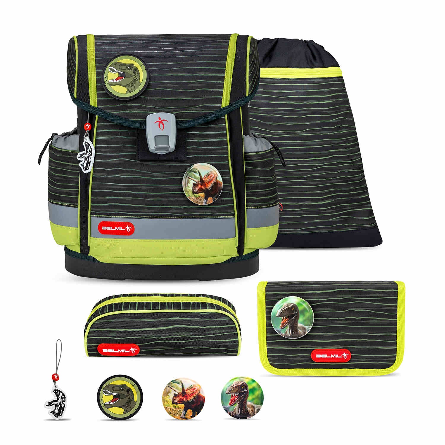 Classy Plus Prehistoric Times schoolbag set 4 pcs.