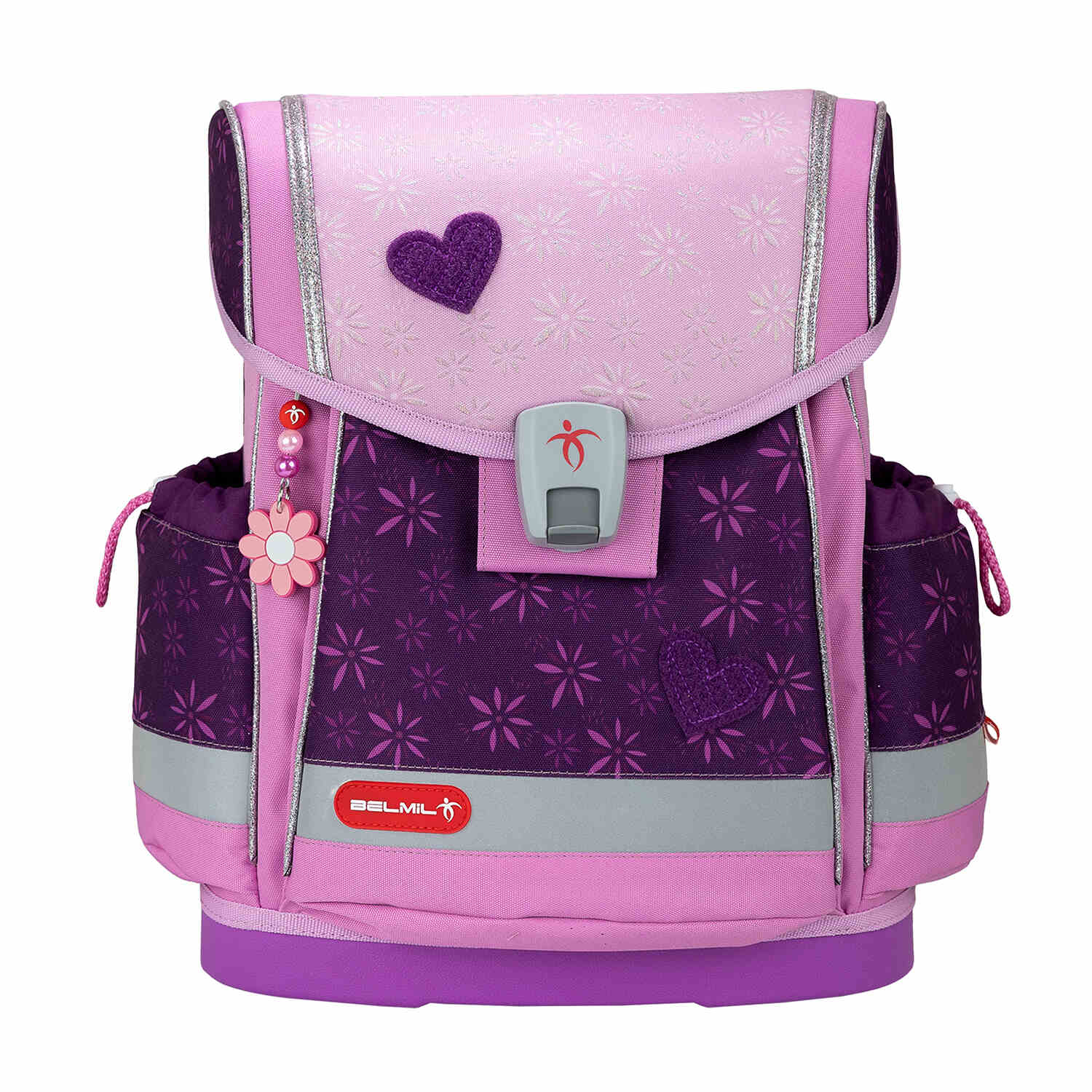 Classy Plus Purple Spring schoolbag set 4 pcs.