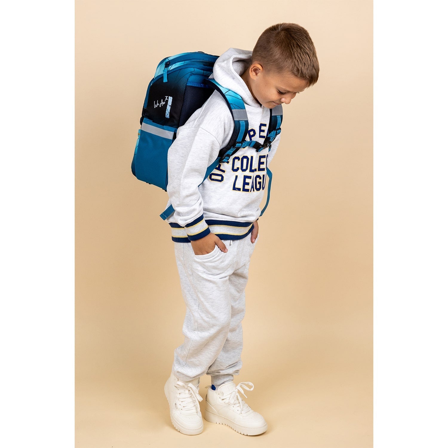 Zippy Fire Football backpack