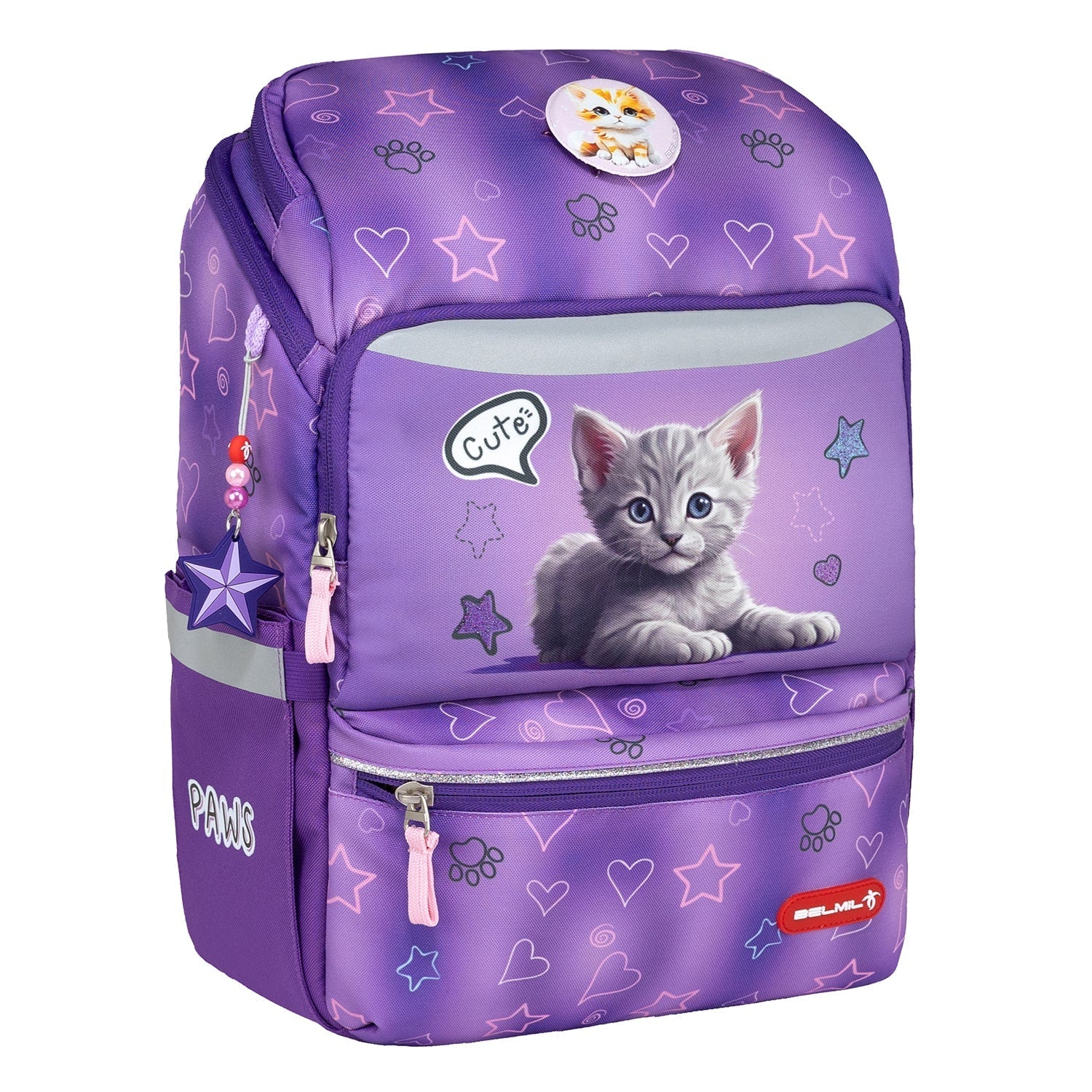 Zippy Cute Cat Schulrucksack