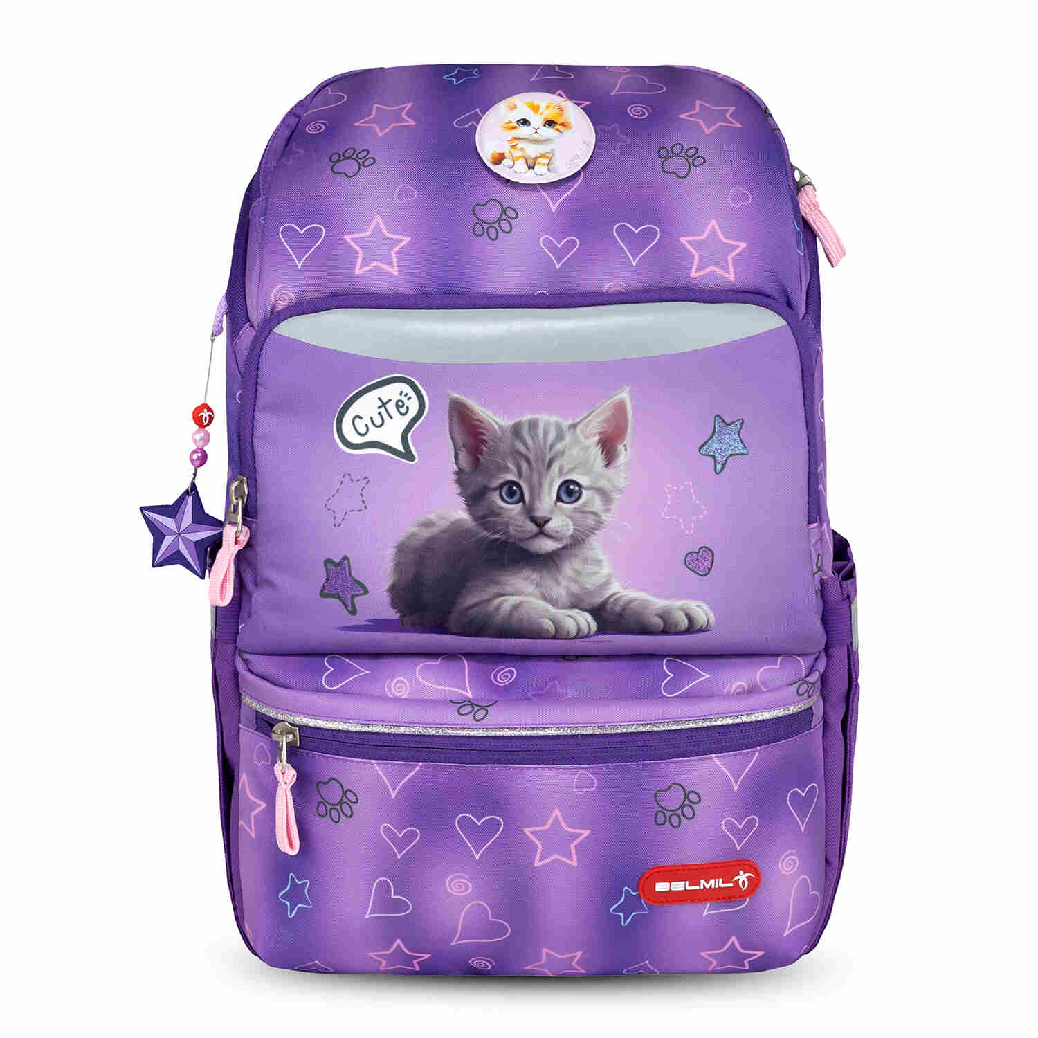 Zippy Cute Cat Schulrucksack