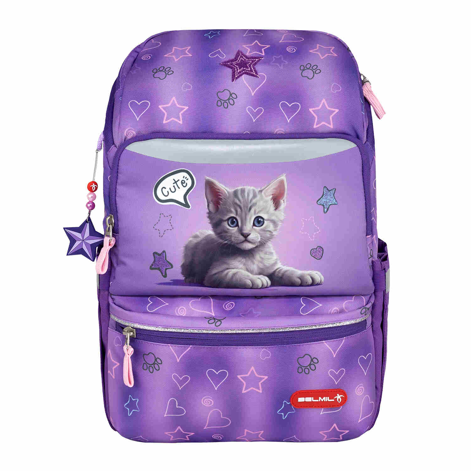 Zippy Cute Cat Schulrucksack