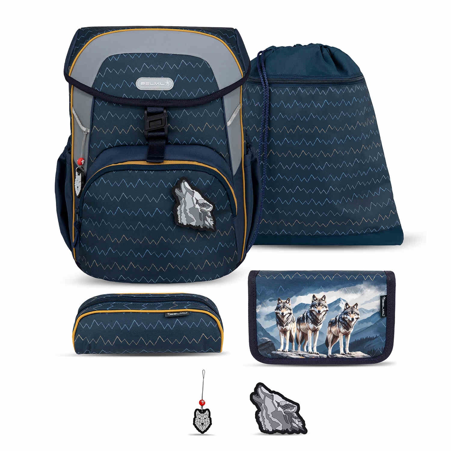 Maxi Wolves schoolbag