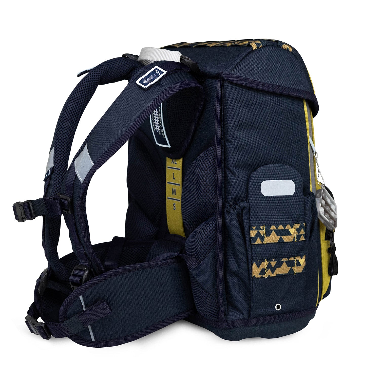 Filled pencil case included in the Premium Belmil School Bag Set for Boys – Maxi Plus Explorer schoolbag set 6 pcs featuring STABILO quality stationery.