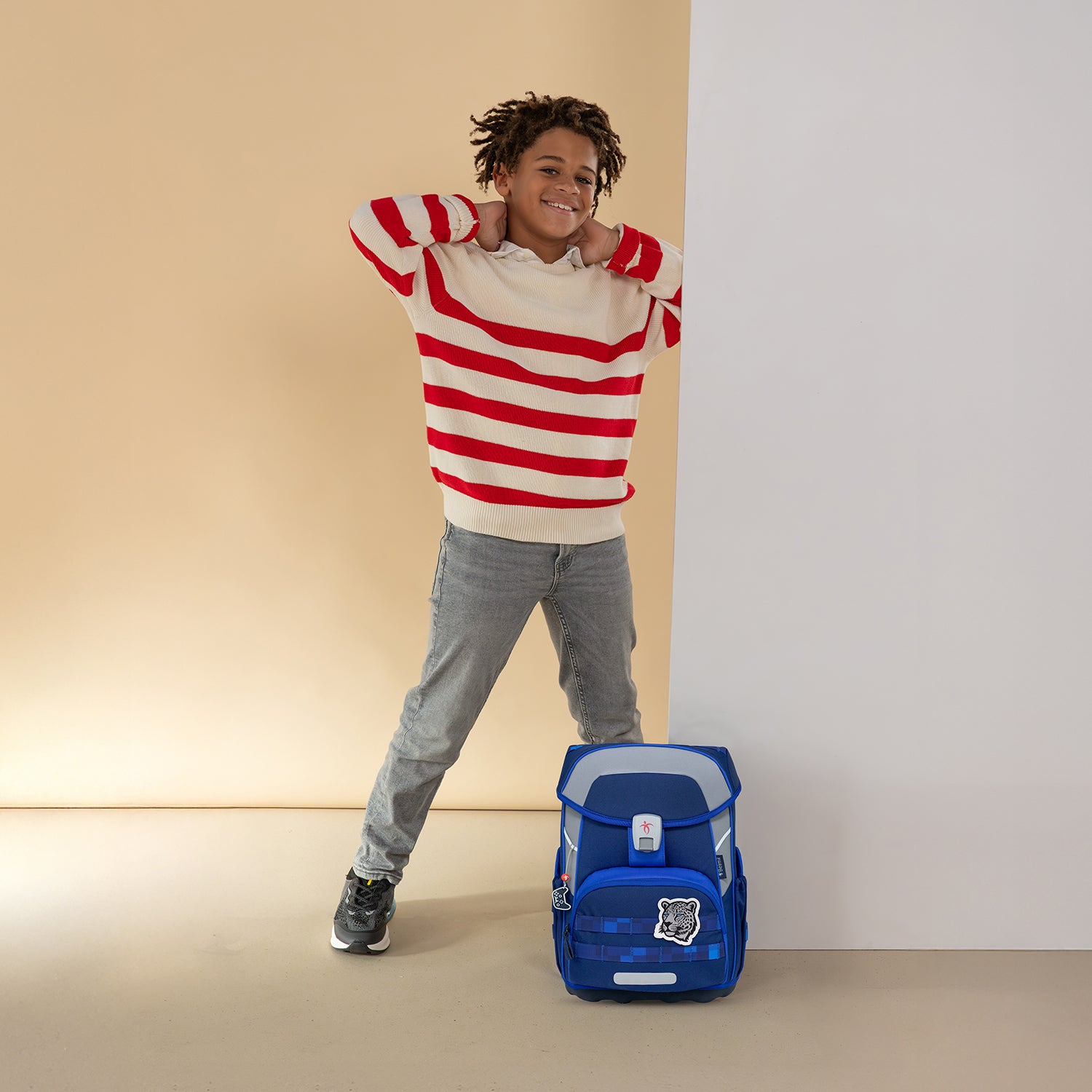 Premium Belmil School Bag Set for Boys – Maxi Plus Pixel Storm schoolbag set 6 pcs