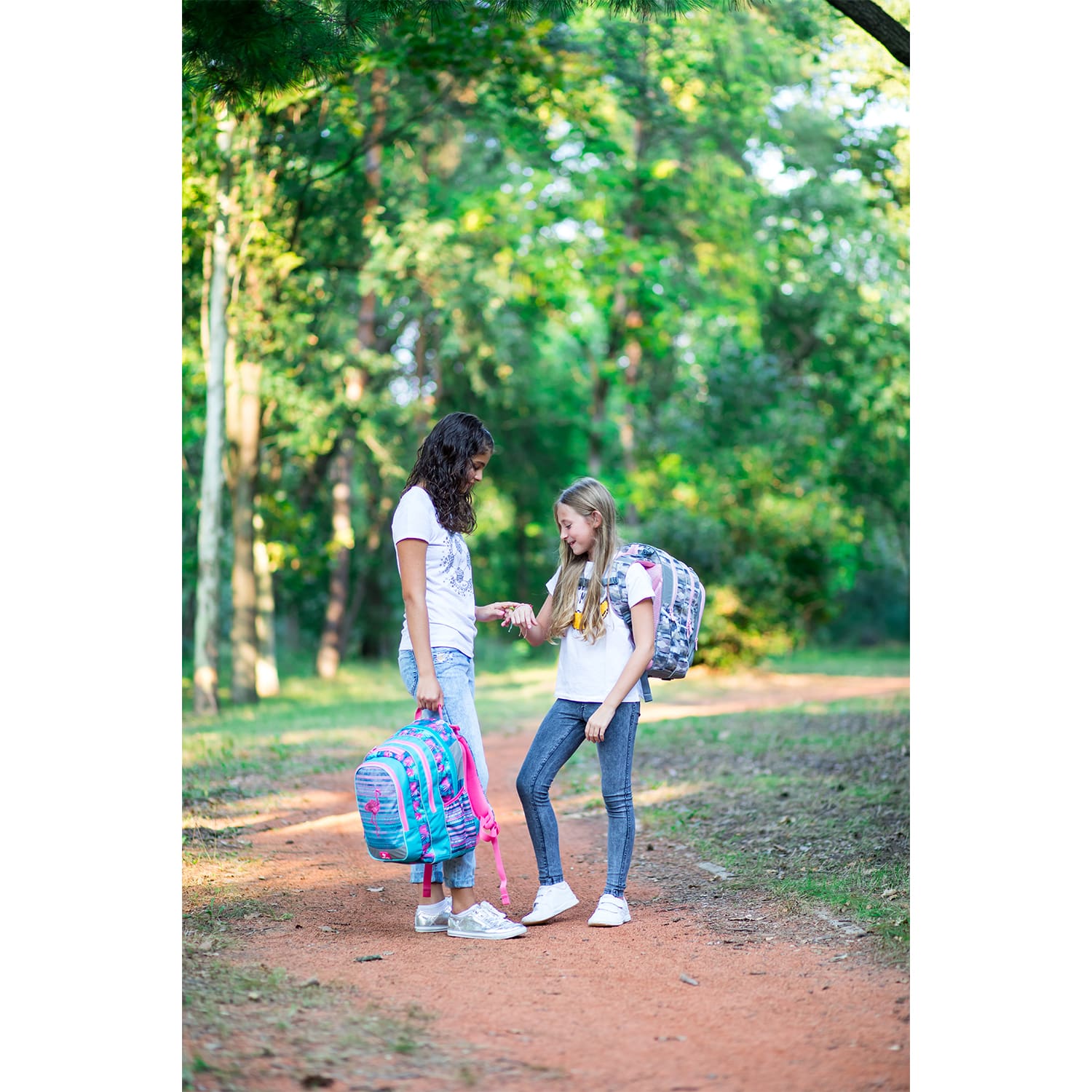 The Spacious Campus Girls Schulrucksack