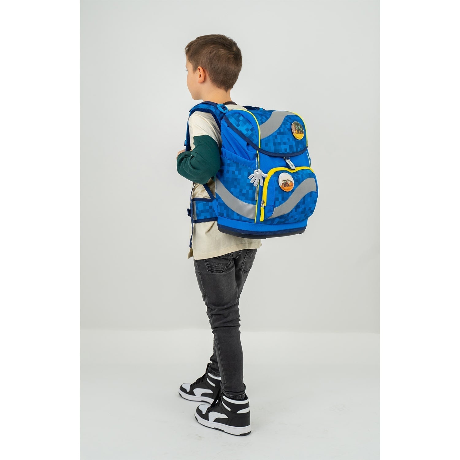 Smarty Funky Blue schoolbag