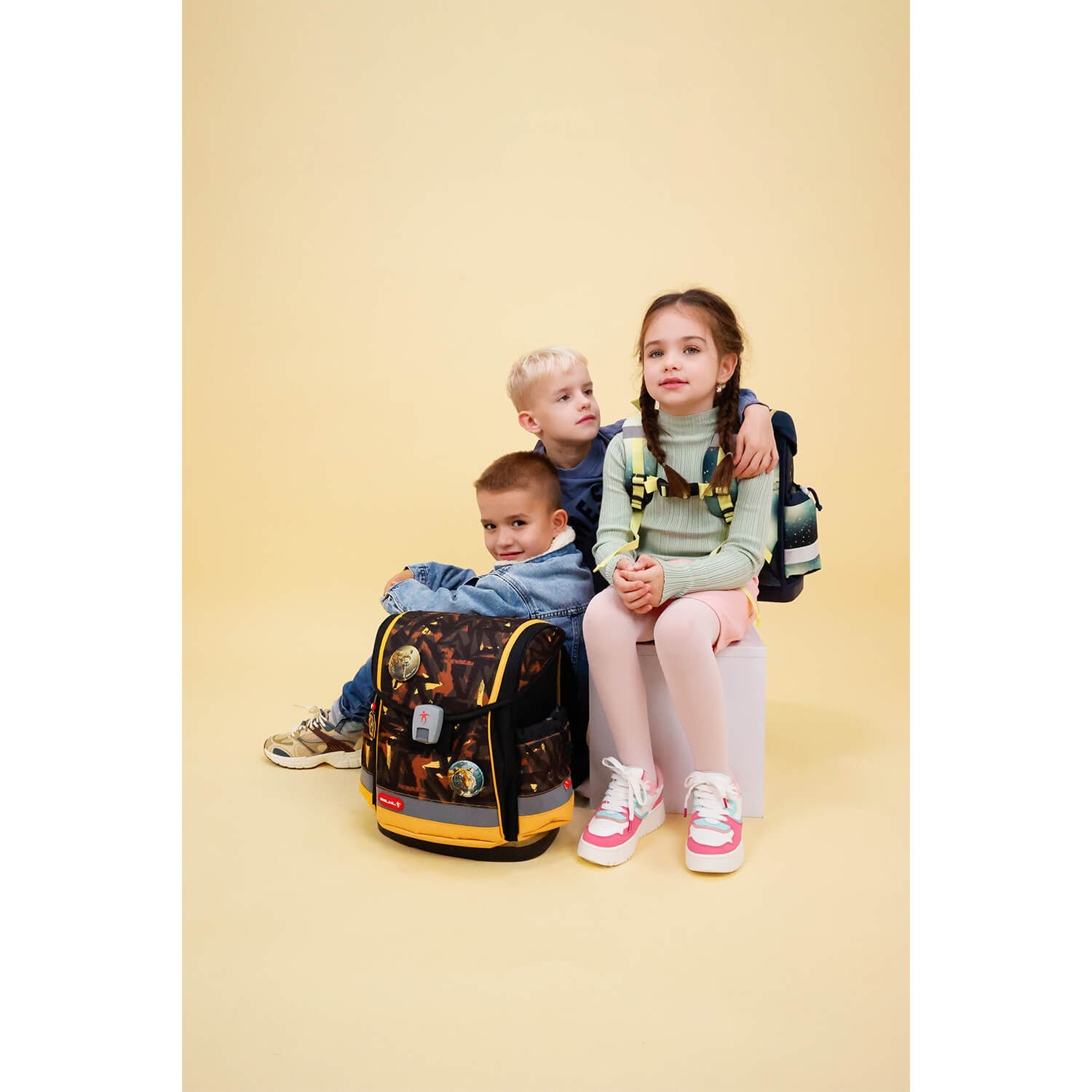 Classy Plus Animals schoolbag set 5 pcs