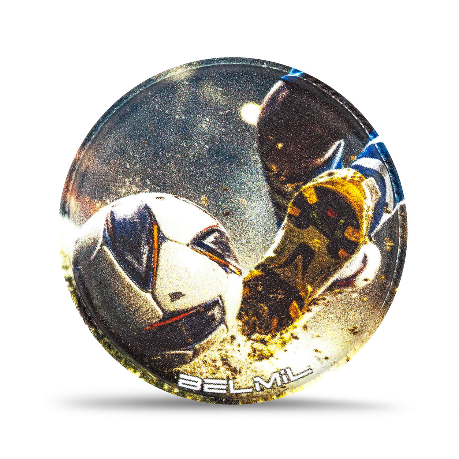 Belmil Patch Set – 6-Piece Velcro Patches "Soccer Stars"