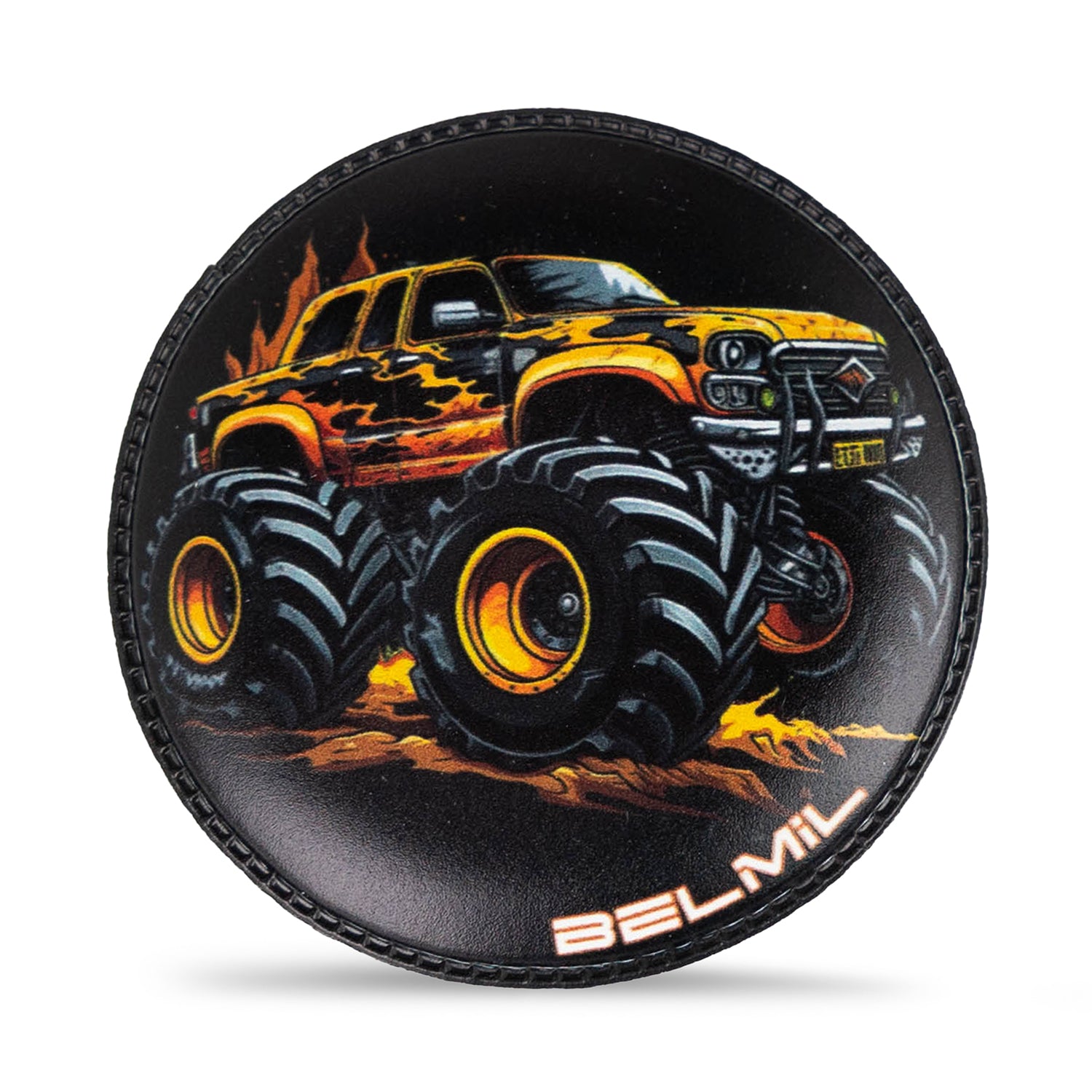 Stylish Belmil Patch Set – 3-Piece Velcro Patches 'Off-Road Collection' showing a set of three vibrant patches to adorn any bag.