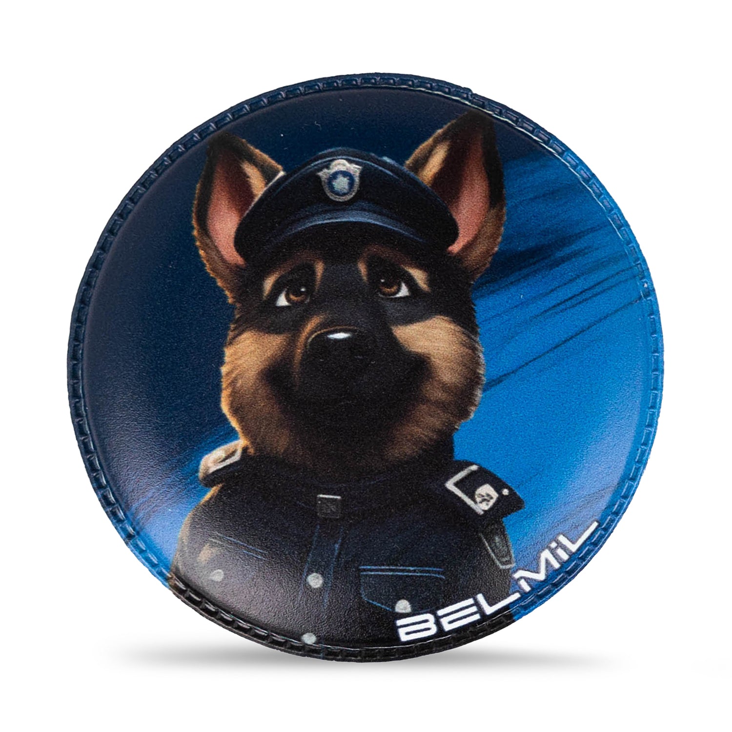 Belmil Patch Set – 3-Piece Velcro Patches 'Police in Action' on display, emphasizing their self-adhesive Velcro backing for easy application.