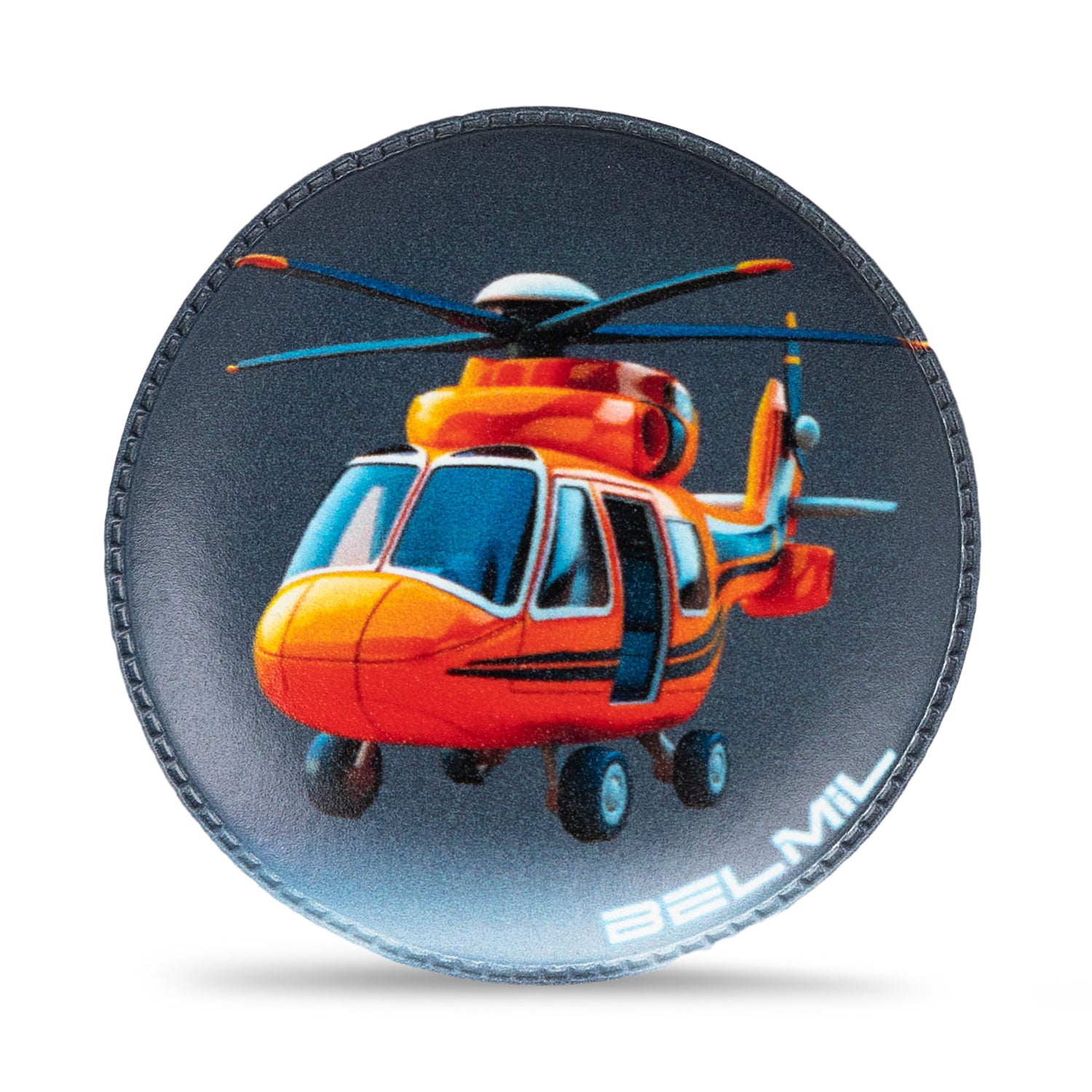 Belmil Patch Set – 3-Piece Velcro Patches 'Rescue Team' highlights the powerful fire truck patch, ideal for adding a creative touch to accessories.