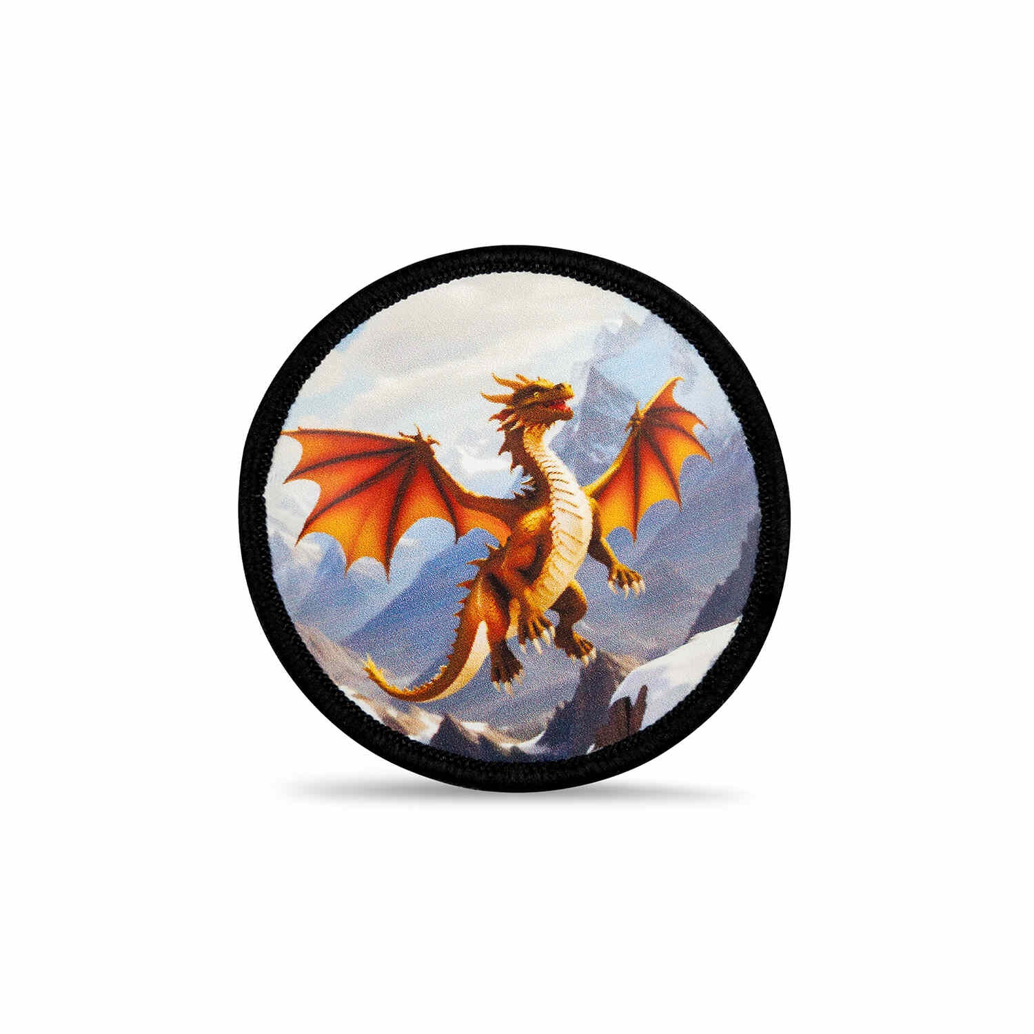 Circle Velvet Dragon Patch