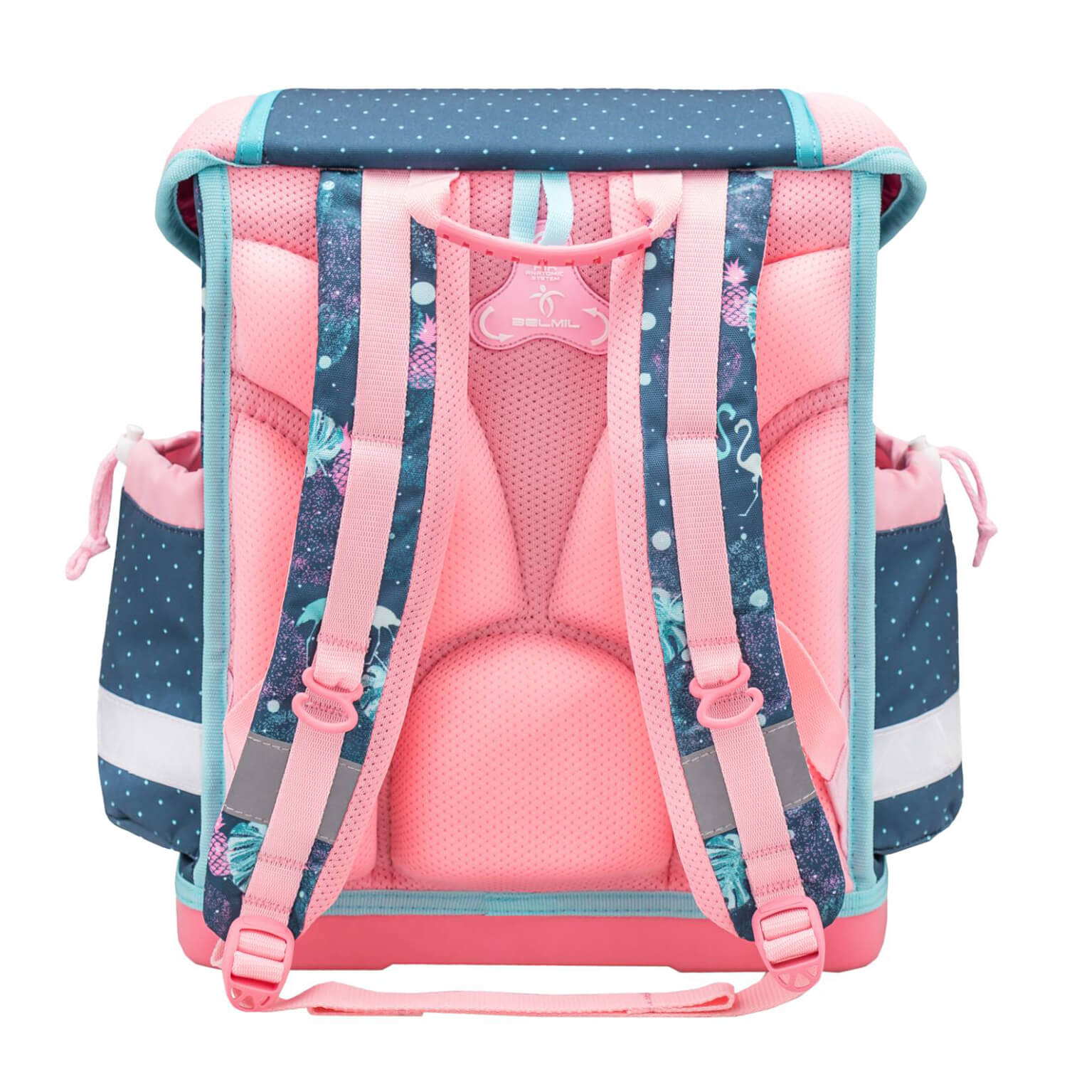 Classy Flamingo Paradise schoolbag